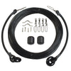 Lee&#39;s Deluxe Rigging Kit - Single Rig Up To 37ft. - Black Mono [RK0337LS/MO]