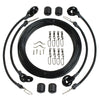 Lee&#39;s Deluxe Rigging Kit - Double Rig Up To 37ft. - Black Mono [RK0337LD/MO]