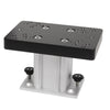 Cannon Aluminum Fixed Base Downrigger Pedestal - 4&quot; [1904030]