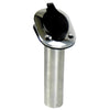 Whitecap 30 Degree Flush Mount Rod Holder - 304 Stainless Steel - 9-1/4&quot; [S-096B]