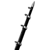 TACO 8&#39; Black/Silver Center Rigger Pole - 1-1/8&quot; Diameter [OC-0422BKA8]