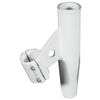 Lee&#39;s Clamp-On Rod Holder - White Aluminum - Vertical Mount - Fits 1.050 O.D. Pipe [RA5001WH]