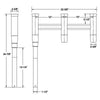 TACO Deluxe Trident Rod Holder Cluster Offset w/Tool Caddy [F31-0781BXY-1]