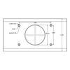 TACO T-Top Extrusion Plate Pre-Drilled f/Grand Slams - 30&quot; - Pair [GSE-1939BSA30-C]