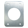 Tigress T-Top Aluminum Backing Plates - 5&quot; x 6-1/2&quot; x 1/4&quot; - Pair [88932]