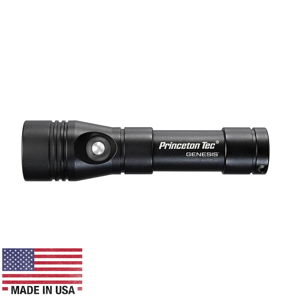 Princeton Tec Genesis Rechargeable Flashlight - Black [G1-RC-BK]