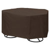 True Guard 4-Chair 600 Denier Rip Stop Patio Dining Set Cover [100538806]