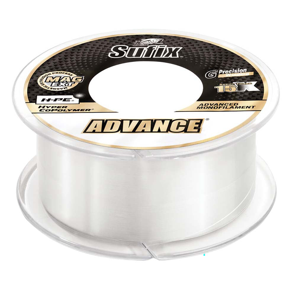 Sufix Advance Clear Monofilament - 12lb - 1200yds [604-1012]