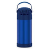 Thermos FUNtainer Stainless Steel Insulated Straw Bottle - 12oz - Navy [F4100NY6]