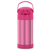 Thermos FUNtainer Stainless Steel Insulated Straw Bottle - 12oz - Pink [F4100PK6]