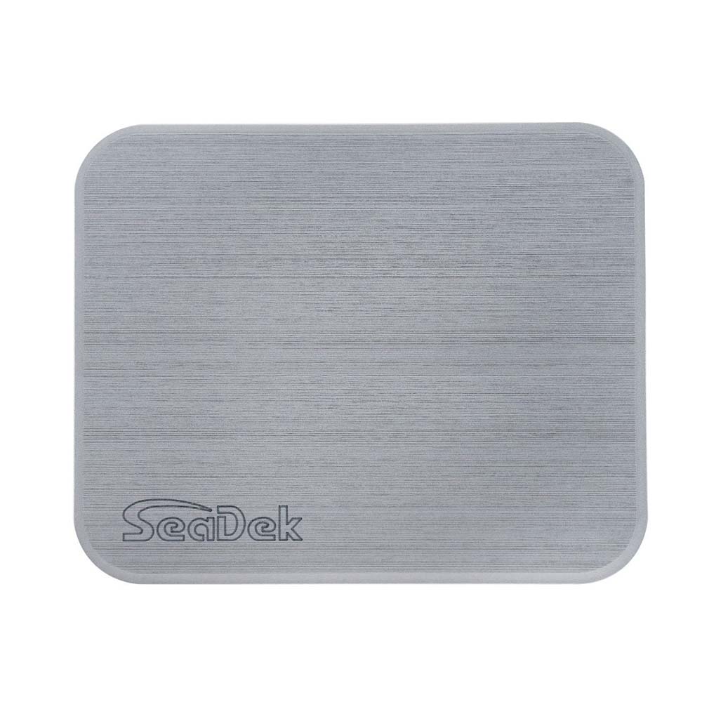 SeaDek YETI Roadie 24 Cooler Top 5mm Storm Grey SeaDek Logo Brushed [44591-80051]