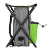 Camco Camping Stool Backpack Cooler - Green [51909]