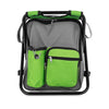 Camco Camping Stool Backpack Cooler - Green [51909]